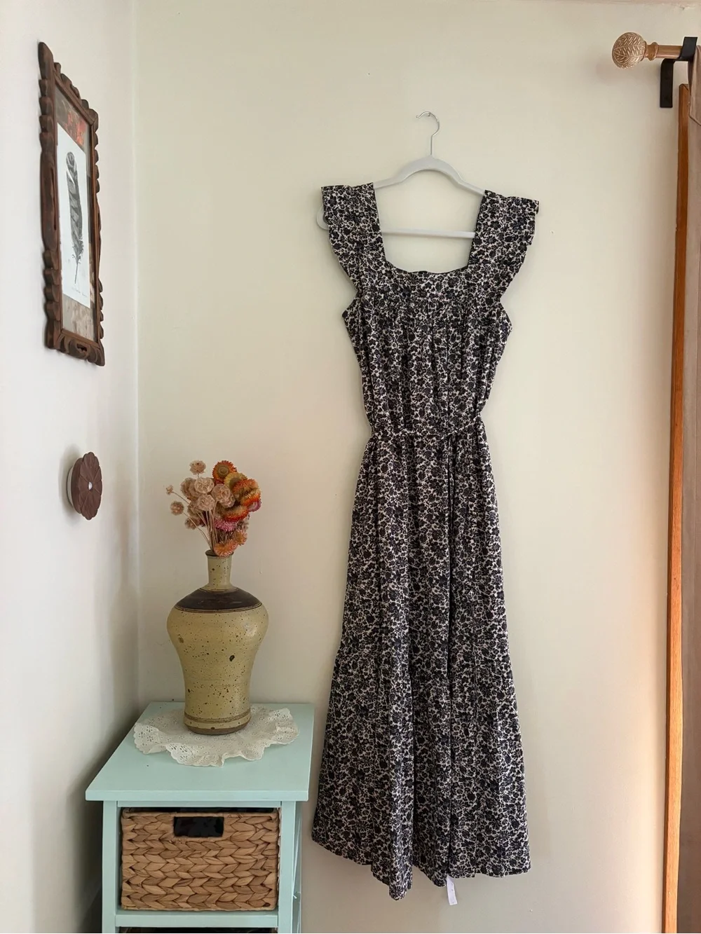 Christy Dawn Benny dress. Daisy black